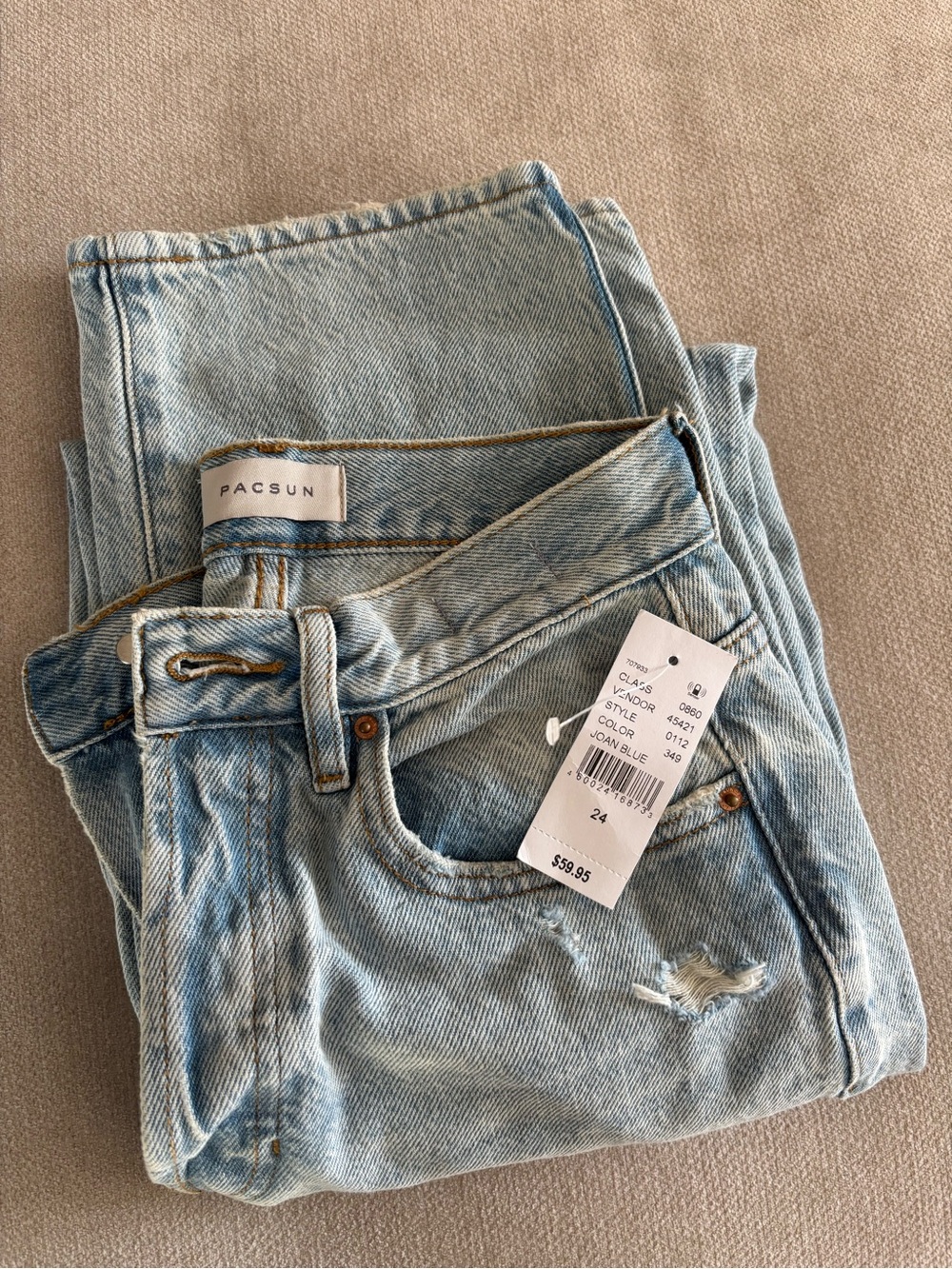 PacSun Light Wash High-Rise Women's Jeans